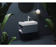 SD Lite 80 L/P skříňka pod umyvadlo - SD Lite 80 L skříňka pod umyvadlo Deepsea Blue