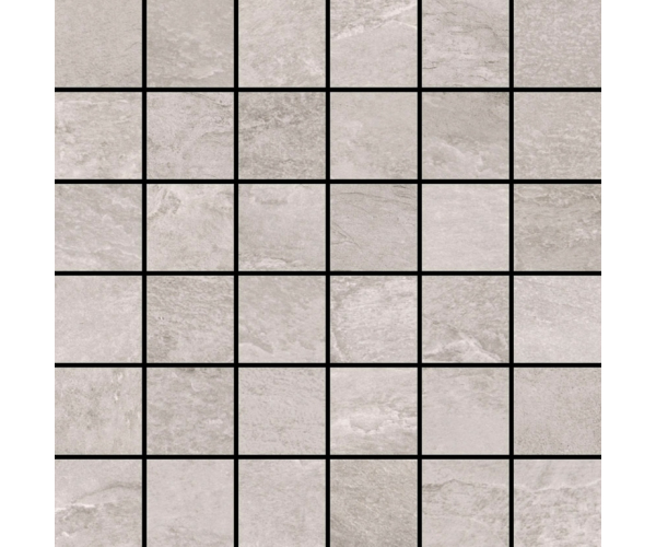 Mozaika jako kámen Aleluia Ceramicas Rock Mosaic Moonlight 29,5x29,5 - šedá