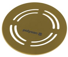 Polysan Flexia Kruhová Krytka Sifonu, Zlato Mat