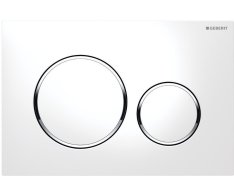 Geberit Sigma20 Ovládací Tlačítko, Bílá Lesk/chrom