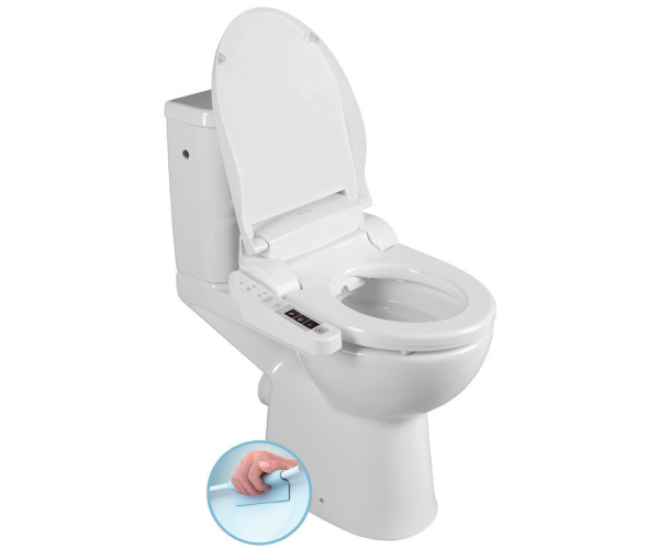 Sapho Handicap Wc Kombi Zvýšený Sedák S Elektronickým Bidetem Blooming Economy Plus, 