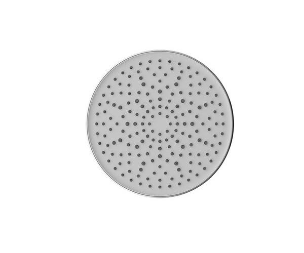 Allione, Pevná 1-polohová Sprcha Průměr 225 Mm, Plast-chrom/bílá