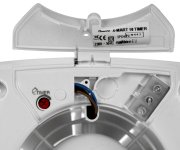 Cata X-mart 12t Koupelnový Ventilátor Axiální S časovačem, 20w, Potrubí 120mm, Bílá