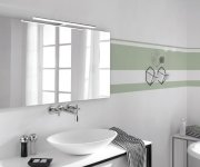 Sapho Felina Led Svítidlo, 12w, 608x15x112mm, Ip44, Chrom