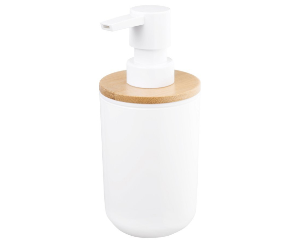 Aqualine Snow Dávkovač Mýdla Na Postavení 350ml, Bílá/bambus