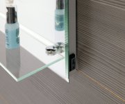 Aqualine Zrcadlo S Led Osvětlením A Policí 60x80cm, Kolébkový Vypínač