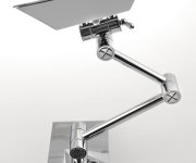 Sapho Kosmetické Zrcátko Závěsné Led, 160x240mm, Chrom