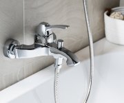 Sapho Dreamart Nástěnná Vanová Baterie, Chrom