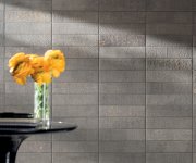 Dlažba jako dřevo Marca Corona Textile Taupe 7,5x30 - antracitová