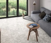 Dlažba jako kámen Equipe Bardiglio Hexagon Light 17,5x20 - šedá