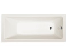 Polysan Noemi Obdélníková Vana 160x70x39cm, Ivory