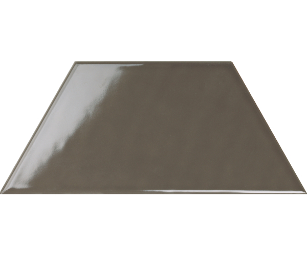 Obklad Tonalite Trapez Glossy Tabacco 23x10 - hnědá