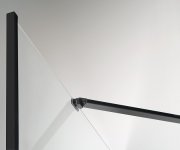 Polysan Zoom Black Obdélníkový Sprchový Kout 900x800mm L/p Varianta