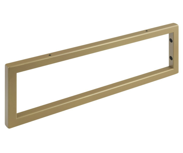 Sapho Podpěrná Konzole 490x150x20mm, Lakovaná Ocel, Zlato Mat, 1 Ks