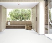 Dlažba Azuvi Whites 120x280 Mat. Rett. - bílá