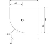 Polysan Flexia Vanička Z Litého Mramoru čtvrtkruh, S Možností úpravy Rozměru, 100x80cm, R550, Pravá