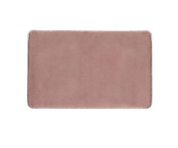 Gedy Fuzzy Koupelnová Předložka, 60x100cm, 100% Polyester, Protiskluz, Růžová
