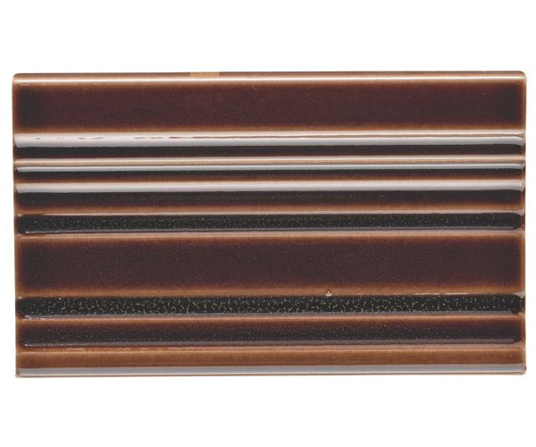 Retro obklad Grazia Venice Terminale Pitti Caramel Craquele 12x20 - hnědá