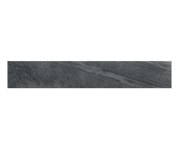 Dlažba jako kámen Coem Brit Stone Graphite 20x120 Nat. Rett. - antracitová