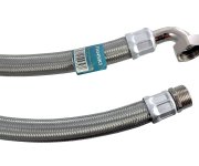 Nerezová Hadice Gigant S Kolínkem, Průměr 32x24mm, F1"x1"m, 80cm FA2651PH-FM11-80
