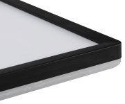 Miledo Azpo Stropní Led Svítidlo, 225x225mm, 12,3w, 3000/4000/6000k, Ip54, černá Mat