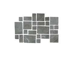 Coem Cardoso Mosaico Palladiana Grigio Scuro 30x30 Strutt. Buratt.