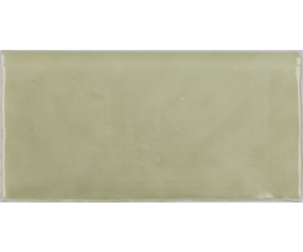 Sokl Equipe Masia Olive bullnose 7,5x15  - zelená