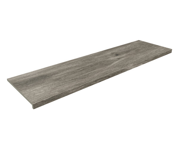 Schodovka jako dřevo APE Alabama Peldano Recto C1 Cenere 33x120 Rett. - šedá