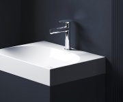 SG 012 Umyvadlová stojánková baterie - SG 012.00CR Umyvadlová stojánková baterie 190 mm bez výpusti, chrom X070523