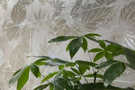 Luxusní lapovaný obklad s květinovým motivem Brennero Istinkto Natural Ciprya decoro 60x120 Lapp. Rett