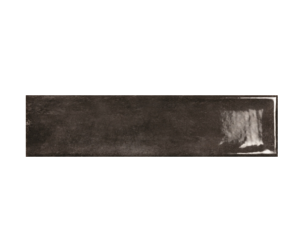 Obklad jako kov Bestile Nara Noir 7,5x30 - černá