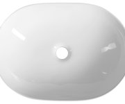 Aqualine Keramické Umyvadlo Na Desku 49x36cm, Bílá