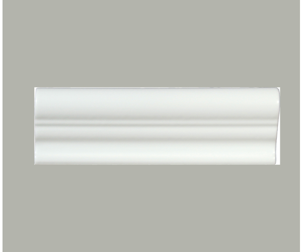 Sokl Grazia Boiserie Toro Cemento Matt 6,5x20 - bílá
