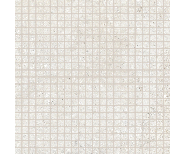 Mozaika Ascot Signature Stone Mosaico Anticato White 30x30 Nat. Rett. - béžová