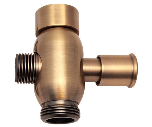 Sapho Přepínač Sprchového Sloupu F3/4"-m1/2"xm3/4", Bronz (antea, Vanity)