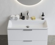 Umyvadlo Comfort - Umyvadlo Comfort 80, s otvorem pro baterii, bez přepadu, bílá XJX01280001