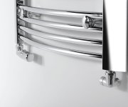 Sapho Corner Připojovací Sada Ventilů Termostatická Triaxiální, Levé Provedení, Chrom
