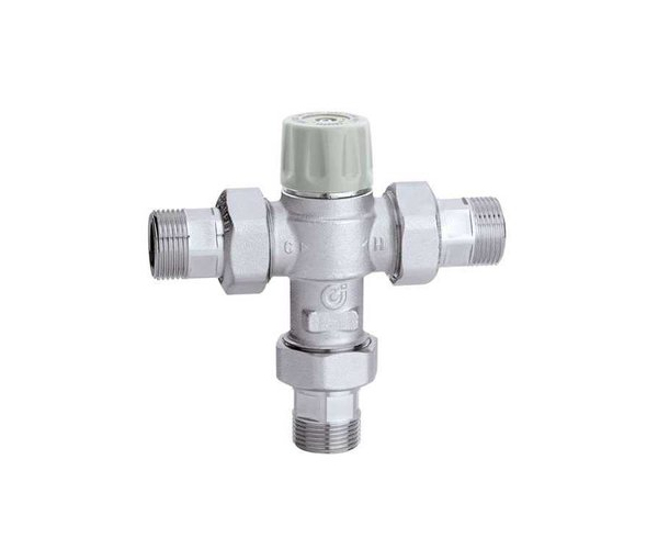 Termostatický Směšovací Ventil 3/4", +30 Až +50°c, Pn10, T=max. +90°c, Zpětná Kla