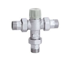 Termostatický Směšovací Ventil 3/4", +30 Až +50°c, Pn10, T=max. +90°c, Zpětná Kla