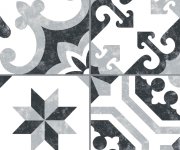 Retro dlažba Codicer Borne Mix Grey 25x25