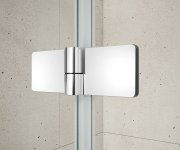 Gelco Trinity Chrome Obdélníkový Sprchový Kout 800x900mm, Matné Sklo, Levé