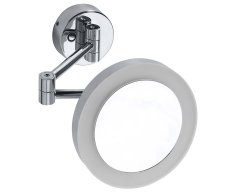 Sapho X-round Kosmetické Zrcátko Závěsné Led, ø 200mm, Chrom