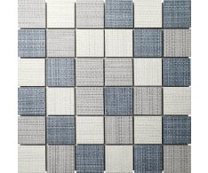APE Habitat Malla Mix Blue-Sky-White 30x30 (5x5) Rett.