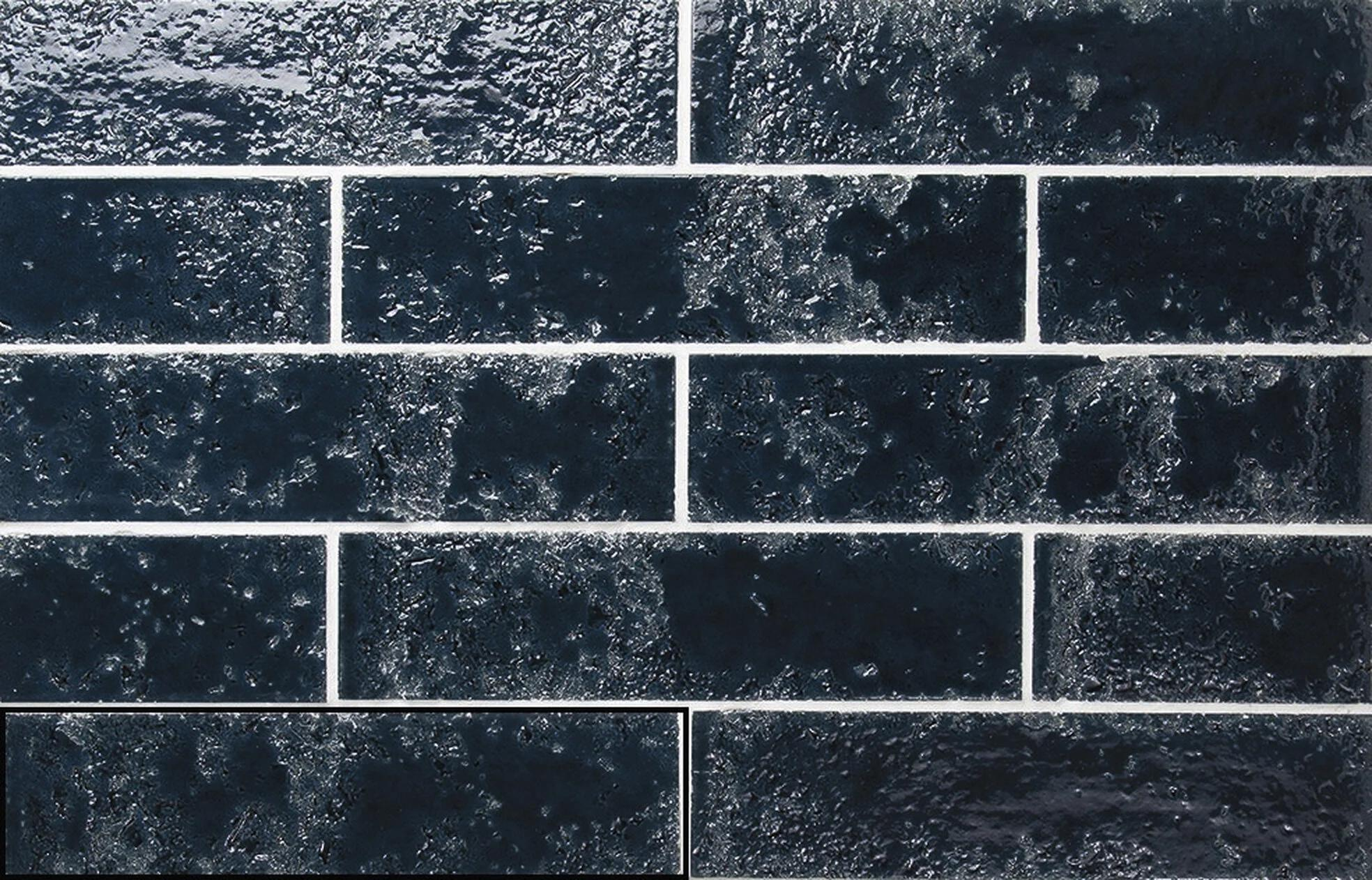 Obklad jako cihla Ape Pukka Prussian Blue 6,4x26 - modrá