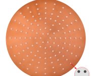 Hlavová sprcha kulatá kovová ø 30 cm s 4-otvorovými tryskami KS0001/4ZRK