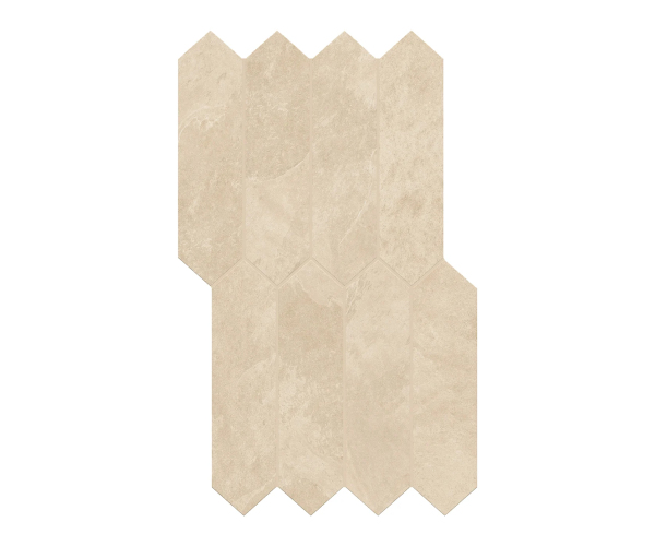 Mozaika jako kámen Caesar SLAB2 Khaki Mesh 32x54 Matt. - béžová