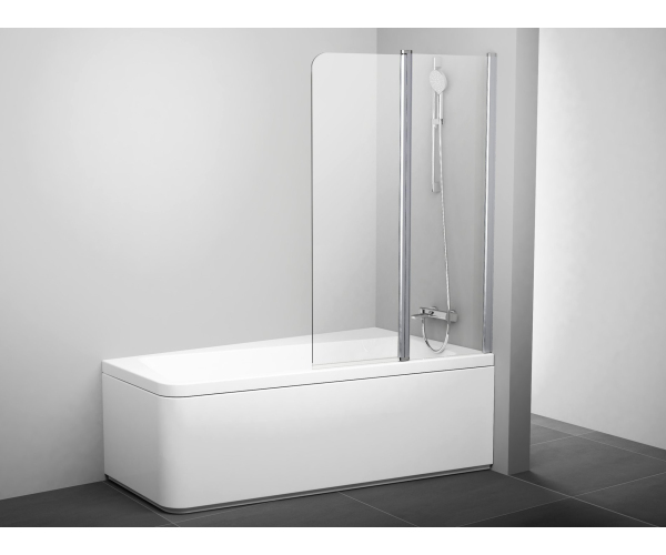 Vanová zástěna 10CVS2 - 10CVS2 100 P, satin+transparent