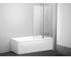 Vanová zástěna 10CVS2 - 10CVS2 100 P, satin+transparent
