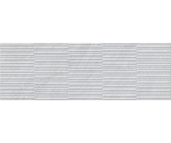 Obklad jako kámen Cifre Kliff Section White 25x75 Matt. - šedá