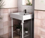 Retro dekor Equipe Habitat Cala Old Rose 20x20 - růžová (skladem)